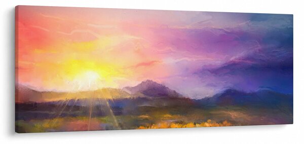 Obraz - Za svitania (120x50 cm)