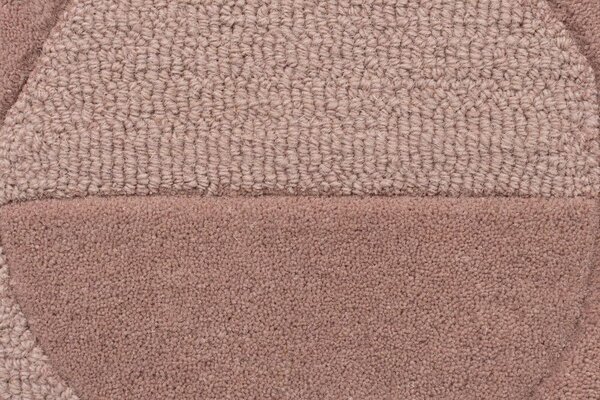 Flair Rugs, Kusový koberec Moderno Gigi Blush Pink, 120x170, ružová, obývacia izba