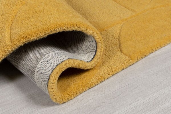 Flair Rugs , Kusový koberec Moderno Gigi Ochre, 120x170, žltá, chodba / predsieň