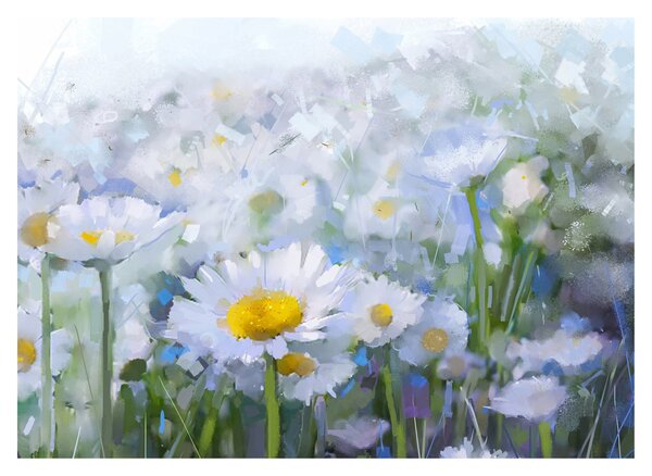 Obraz - V margaréte (70x50 cm)