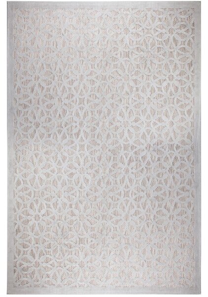 Flair Rugs koberce Kusový koberec Piatto Argento Silver – na von aj na doma - 200x290 cm