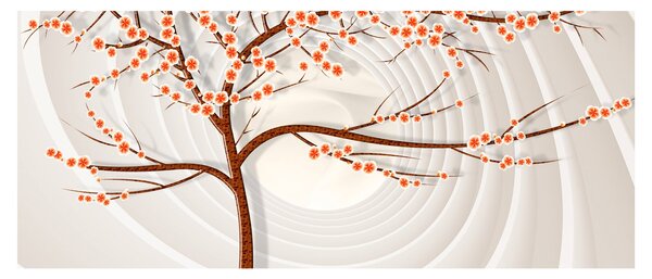 Obraz - Strom v nekonečne (120x50 cm)