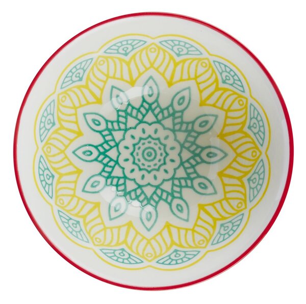 ORNAMENTS Miska 240 ml - žltá/zelená