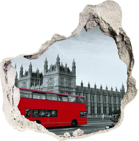 Diera 3D fototapety nálepka London bus nd-p-70683213