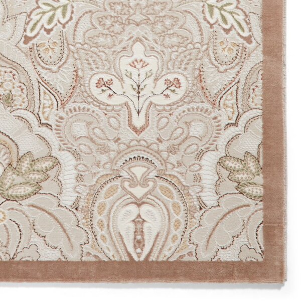 Krémový koberec 120x170 cm Damask Bronze – Think Rugs