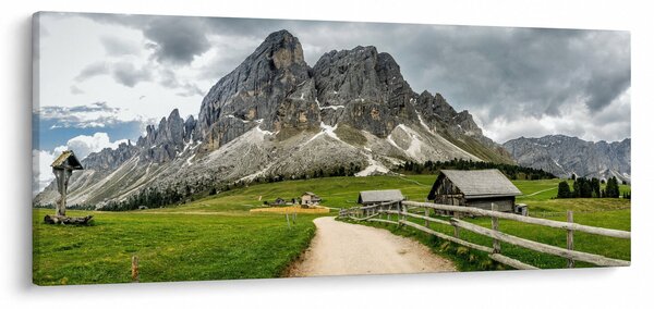 Obraz - V rakúskych horách (120x50 cm)