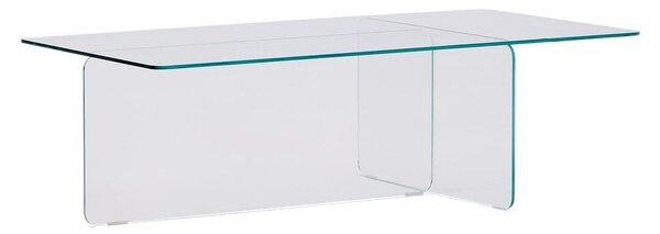 Sklenený konferenčný stolík 60x120 cm Zaren – Kave Home