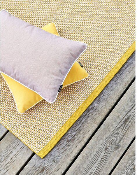 Vnútorný a vonkajší koberec v horčicovej farbe 60x125 cm Effi Mustard – Pappelina