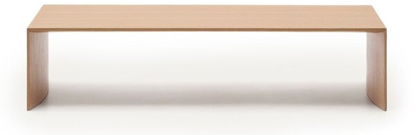 Konferenčný stolík vo svetloprírodnej farbe v dekore duba 70x140 cm Litto – Kave Home