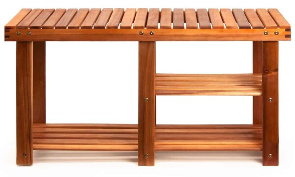 Botník a lavica 2v1 agát - 87x25x45 cm