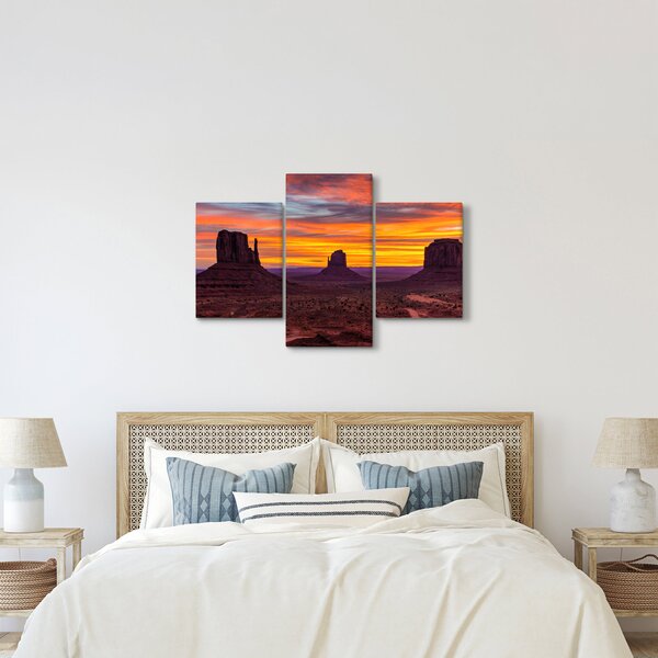 Obraz - Monument Valley v Arizone (90x60 cm)