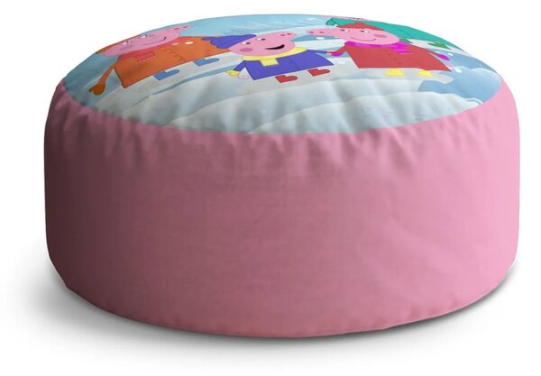 Sablio Taburet Circle Prasiatko Pepina Rodina: 38x48 cm