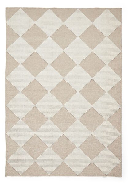 Bielo-béžový prateľný koberec 160x230 cm Lyna Beige&White – Think Rugs