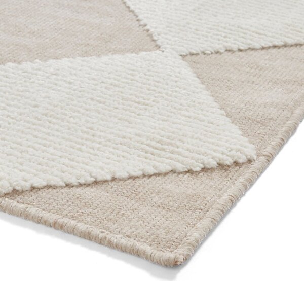 Bielo-béžový prateľný koberec 160x230 cm Lyna Beige&White – Think Rugs