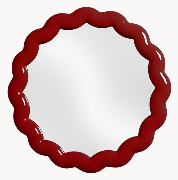 Okrúhle nástenné zrkadlo Zigzag