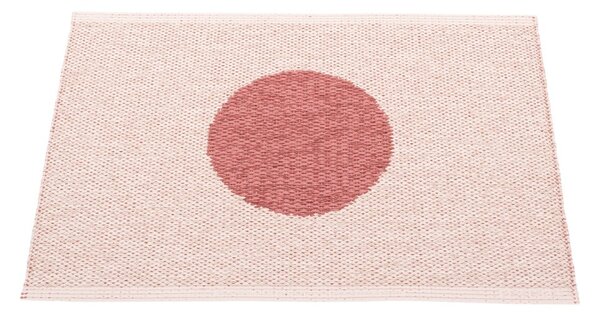 Svetločervený vnútorný a vonkajší koberec 70x50 cm Vera Pop Blush – Pappelina