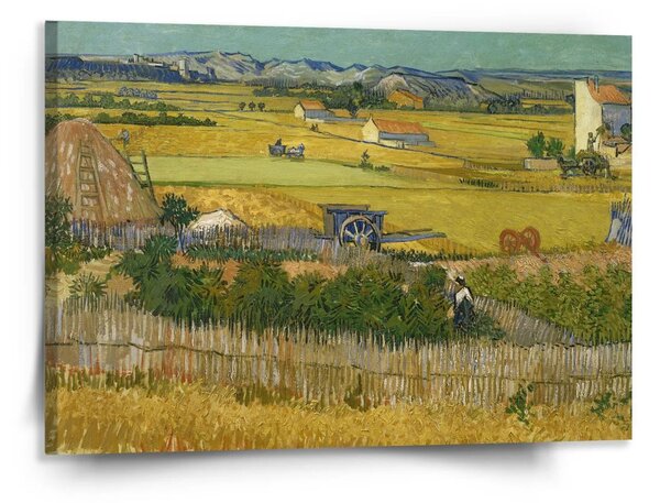 Sablio Obraz Úroda - Vincent van Gogh - 150x110 cm