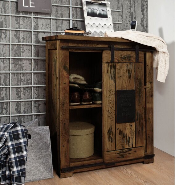 Komoda mango 75x36x90 hnedá lakovaná IRON