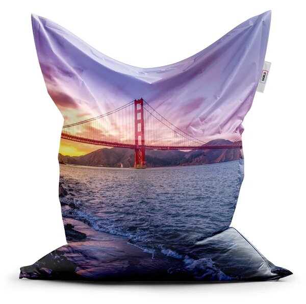 Sablio Sedací vak Golden Gate 5 - 150x100 cm