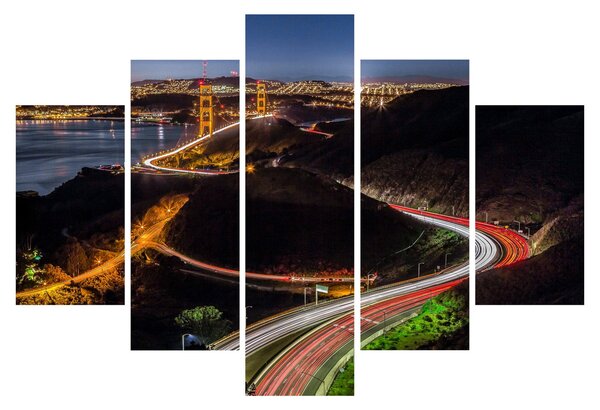 Obraz - Golden Gate Bridge (150x105 cm)