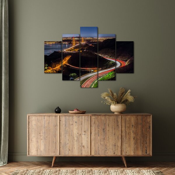 Obraz - Golden Gate Bridge (150x105 cm)