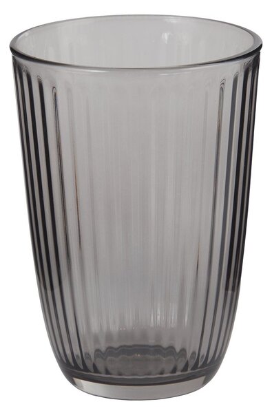LINEE Pohár 390 ml - sivá