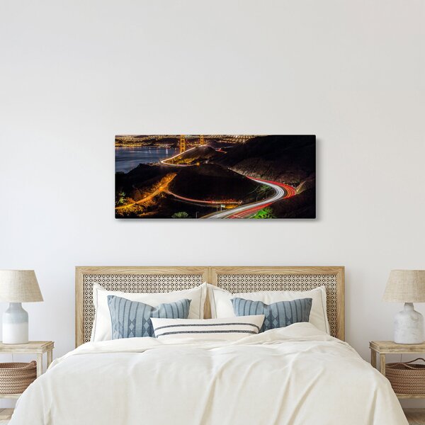 Obraz - Golden Gate Bridge (120x50 cm)