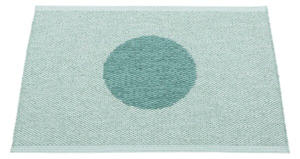 Tyrkysový vnútorný a vonkajší koberec 70x50 cm Vera Pop Jade – Pappelina