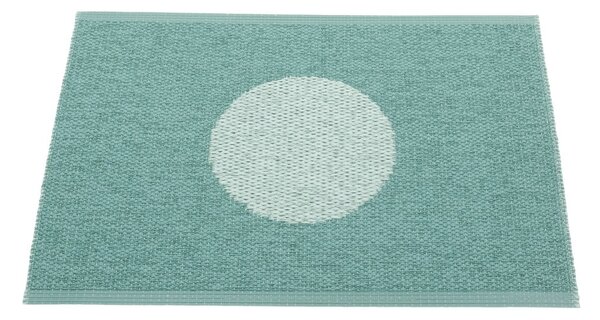 Tyrkysový vnútorný a vonkajší koberec 70x50 cm Vera Pop Jade – Pappelina