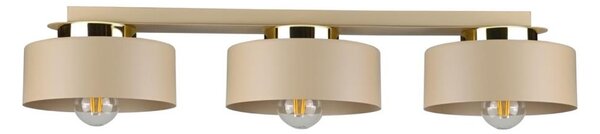Stropné svietidlo IGNIA 3xE27/60W/230V béžové/zlaté