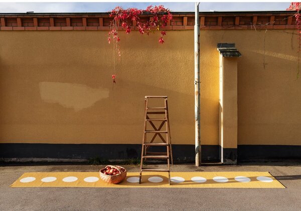 Okrovožltý vnútorný a vonkajší behúň 70x150 cm Vera Ochre – Pappelina