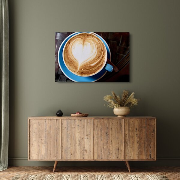 Obraz - Latte Art (90x60 cm)