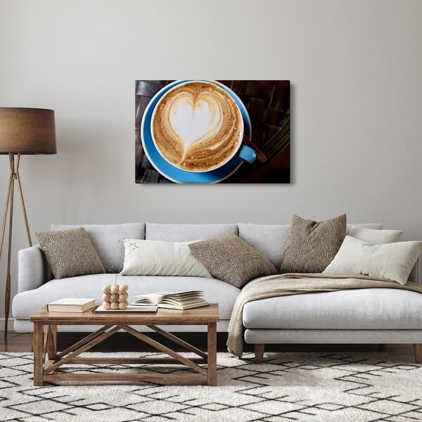 Obraz - Latte Art (90x60 cm)