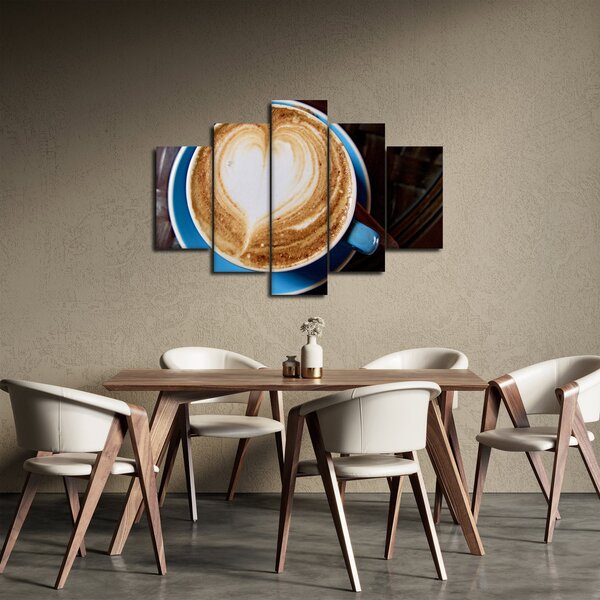 Obraz - Latte Art (150x105 cm)