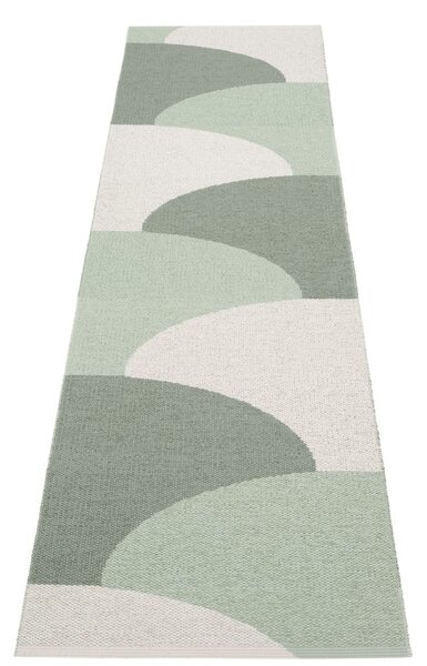 Zelený vnútorný a vonkajší behúň 70x270 cm Hill Army Misty Mint – Pappelina