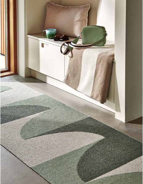 Zelený vnútorný a vonkajší koberec 70x90 cm Hill Army Misty Mint – Pappelina