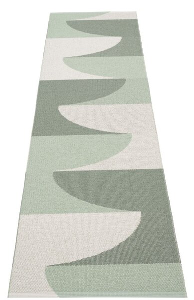 Zelený vnútorný a vonkajší behúň 70x270 cm Hill Army Misty Mint – Pappelina