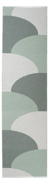 Zelený vnútorný a vonkajší behúň 70x270 cm Hill Army Misty Mint – Pappelina