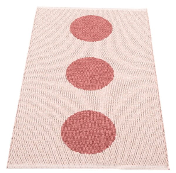Svetločervený vnútorný a vonkajší koberec 70x120 cm Vera Pop Blush – Pappelina