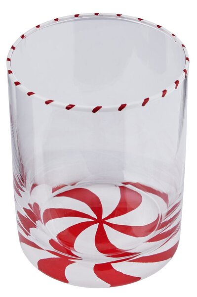 SWIRL Pohár 270 ml - červená/biela