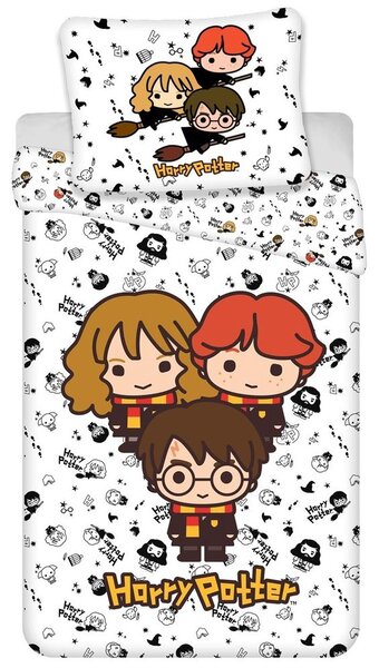 Jerry Fabrics Obliečky Harry Potter - Harry Potter - kreslený | 140 x 200 cm / 70 x 90 cm
