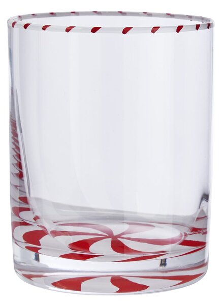 SWIRL Pohár 270 ml - červená/biela