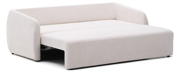 Krémová ženilková rozkladacia pohovka 225 cm Laira – Kave Home