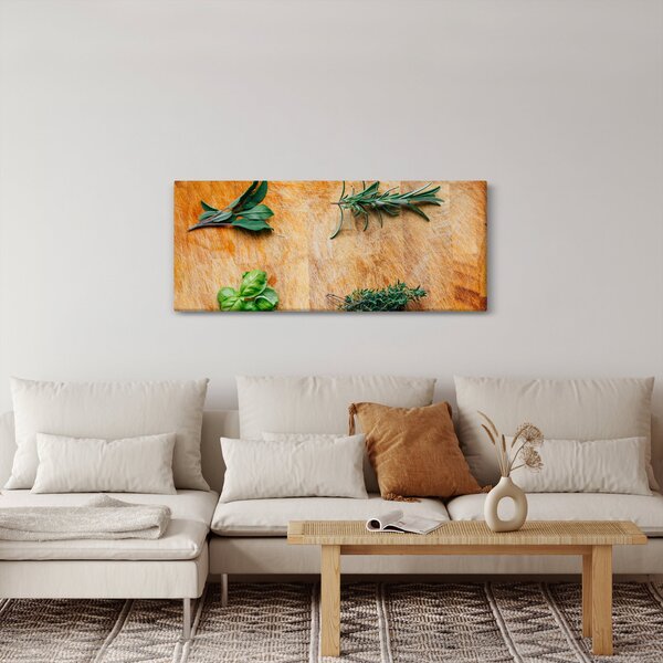 Obraz - Bylinky (120x50 cm)