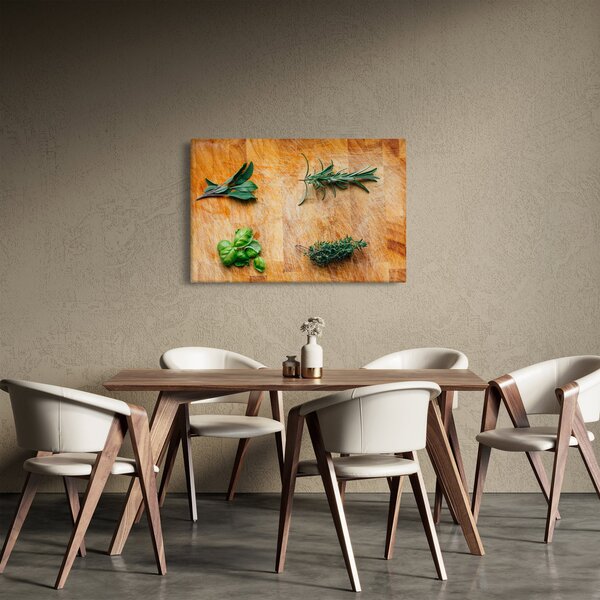 Obraz - Bylinky (90x60 cm)