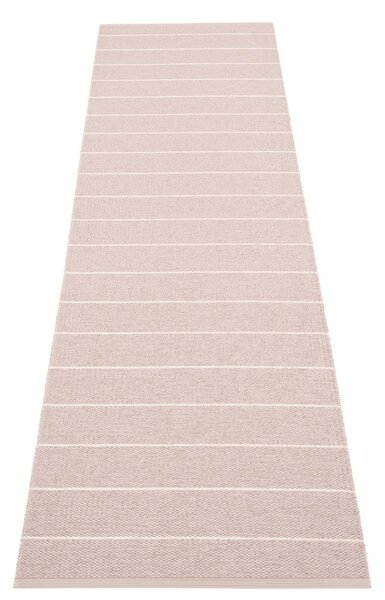 Svetloružový vnútorný a vonkajší behúň 70x270 cm Carl Pale Rose – Pappelina