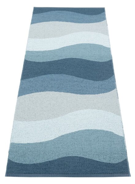 Modrý vnútorný a vonkajší behúň 70x200 cm Urvi Water – Pappelina