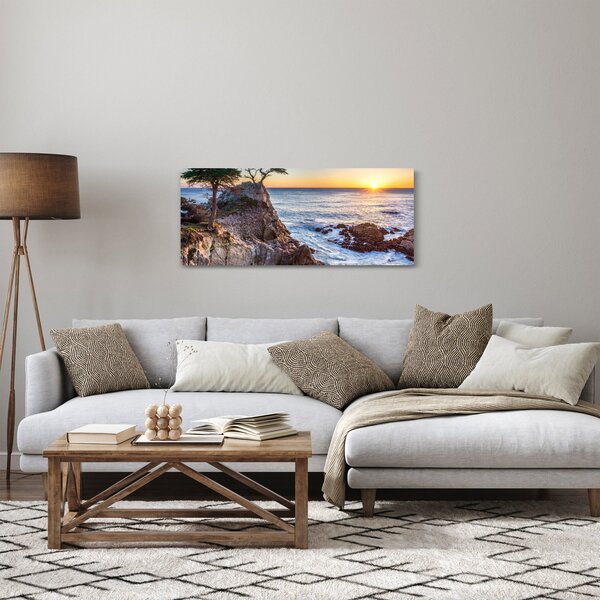 Obraz - Pacifické pobrežie (120x50 cm)