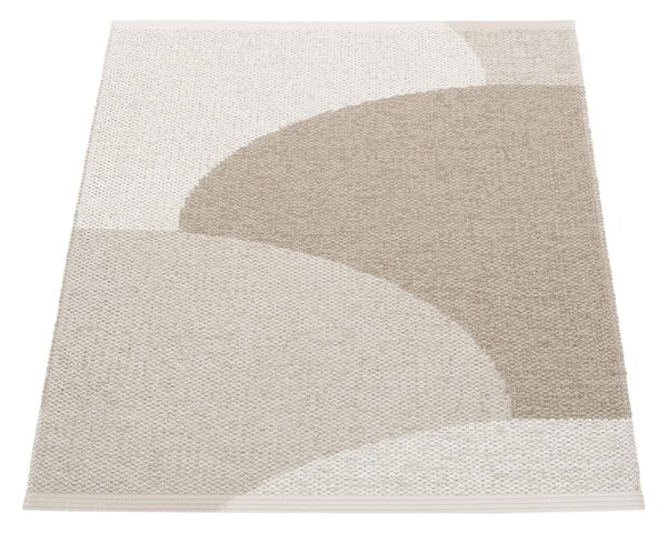 Béžový vnútorný a vonkajší koberec 70x90 cm Hill Dark Linen – Pappelina