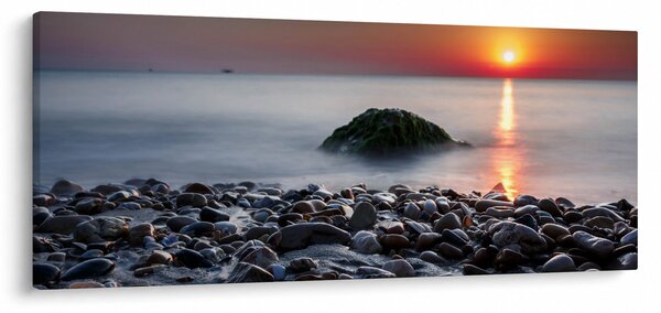 Obraz - Na pobreží (120x50 cm)